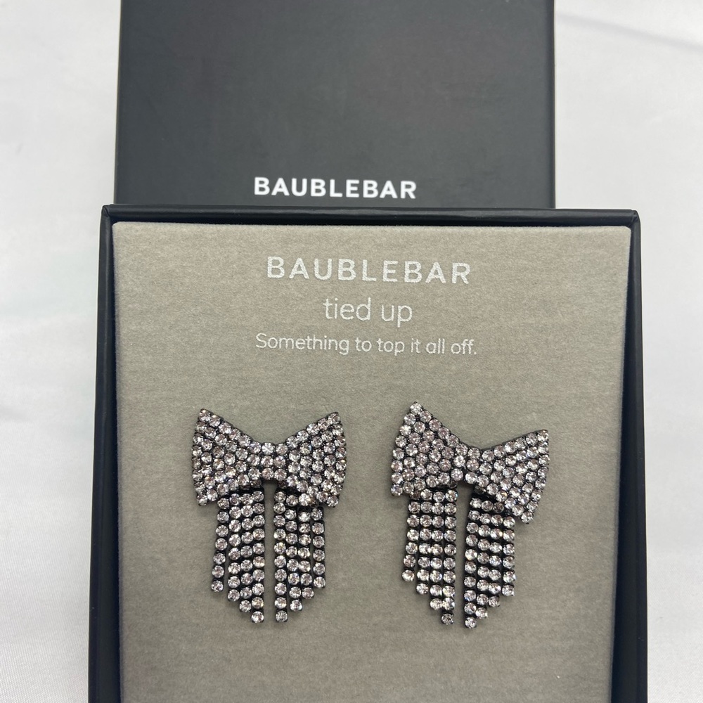 Baublebar Tied Up Bow Earrings
